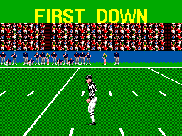 Walter Payton Football screenshot 5 for Sega Master System